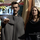 Mon-El (Chris Wood) and Supergirl (Melissa Benoist) rockin’ some cloaks.